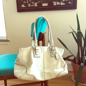 Coach bag white